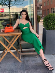 Sexy Slim Suspenders Ladies Cocktail Party Dress Bandage Dress