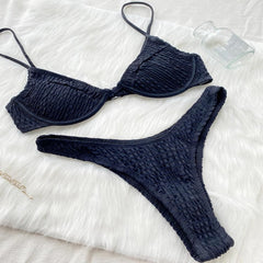 Stilvoller Sommer-Strandbikini für Damen