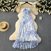 Rotes Sommerkleid für Damen