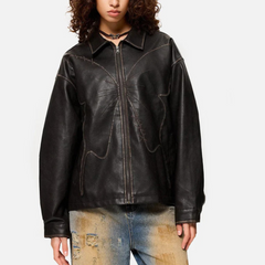 Jacke mit Schmetterlings-Blumenmuster