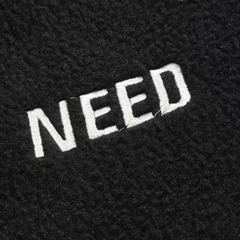 Sherpa-Mantel im Patchwork-Stil