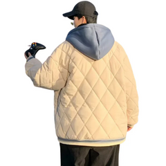 Urban Classic Letter Graphic Coat