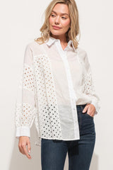 Camisa de manga larga con botones y ojales And The Why