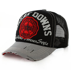 Baseballmütze im Farbblockdesign