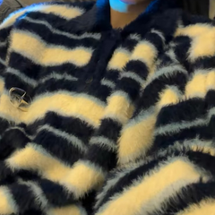 Kuscheliger Streifenpullover