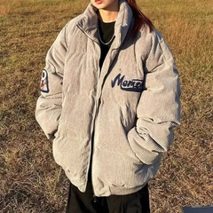 Abrigo de pana grueso y cálido de High Street