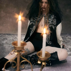 Chaqueta estilo gótico