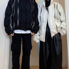 Kuscheliger Puffermantel