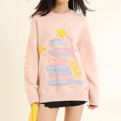 Suéter con "Preciosos dinosaurios"