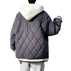 Urban Classic Letter Graphic Coat