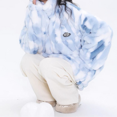 Kuschelig warmer und süßer Mantel