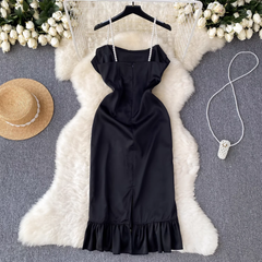 Schwarzes Sommerkleid
