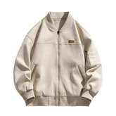 Japanese Vintage Solid Color Suede Jacket