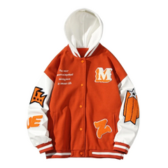 Lässige, dicke Kapuzenjacke