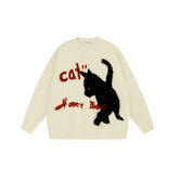 Black Cat Sweater