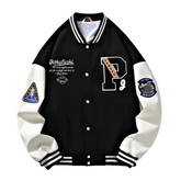 Vintage Woolen Towel Embroidery Jacket