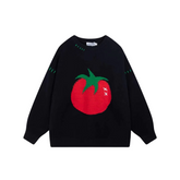 Süßer Tomatenpullover