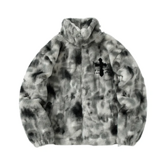 High Street – Batik-Mantel mit Kreuzmuster