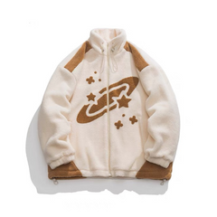 Mantel mit leuchtendem Stern