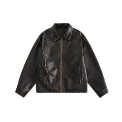 Jacke mit Schmetterlings-Blumenmuster