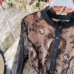 New Lace Mid-Length Dress