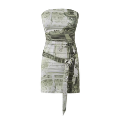 Sommerkleid mit Retro-Print