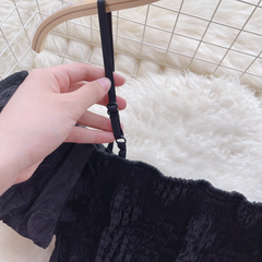 Top de verano con volantes para mujer