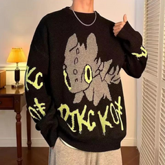 Süßer Monsterpullover