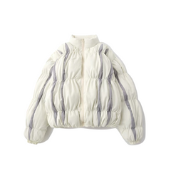 Kuscheliger Puffermantel