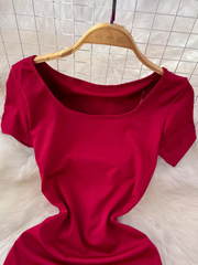 Schlichtes Meerjungfrauenkleid