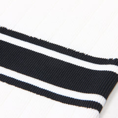 style round neck cinched waist slimming short sleeved hip hugging woolen knitted dress