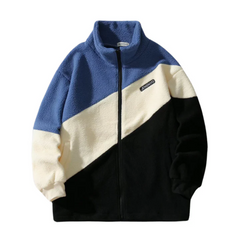 Klassischer Mantel aus gespleißter Lammwolle