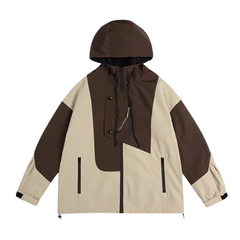 Chaqueta de exterior con contraste de color urbano