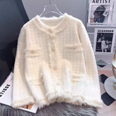 Damen Strickjacke Pullover Mantel