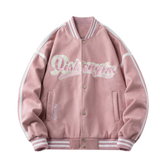 Chaqueta de ante con bordado de High Street