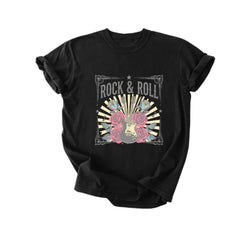 Rock & Roll World Tour Graphic Top