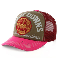 Baseballmütze im Farbblockdesign