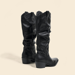 OASIS SOCIETY Thea – Jeansstiefel mit umklappbarem Schlitz