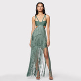 Fringe Party Street Women's Dress Banquet Bandage Dress