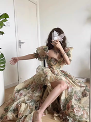 Neue stil frauen strand urlaub lange kleid