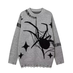 Suéter de jacquard con estrellas y araña de High Street