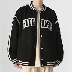 Wildlederjacke im Casual-Stil