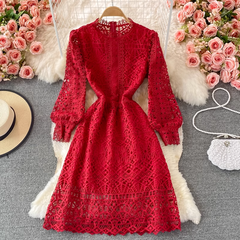 Cutout Lace Dress