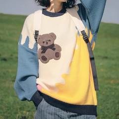 Suéter "Oso caballero"