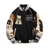 Chaqueta de jacquard flocado