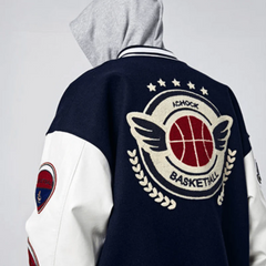 Chaqueta de baloncesto clásica retro