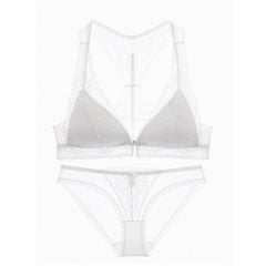 2-teiliges Spitzen-Dessous mit Frontverschluss