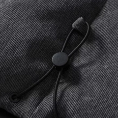 Corduroy Solid Color Alphabet Winter Coat