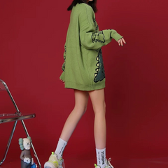 Süße Baby-Drachen-Strickjacke