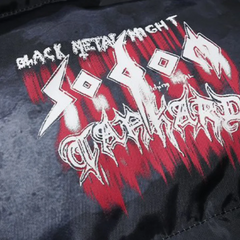 Street Tie Dye Letter Coat